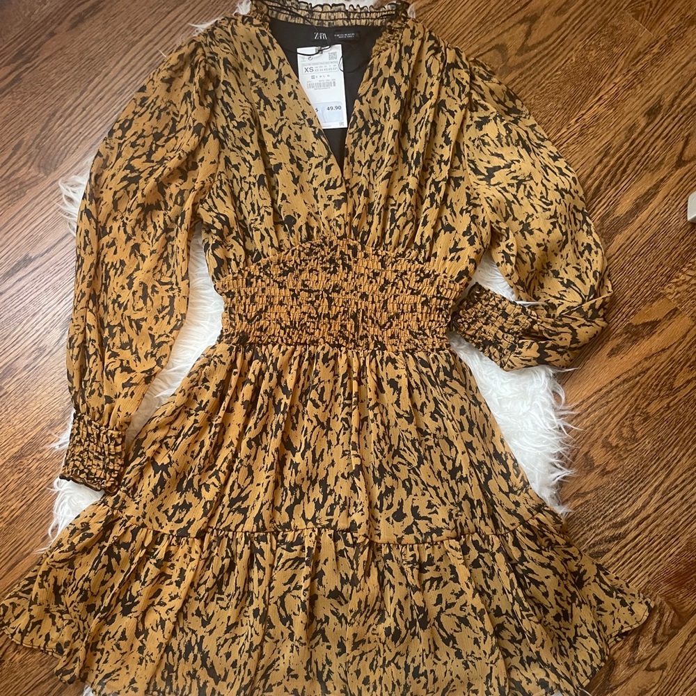New Double lining Zara mini dress